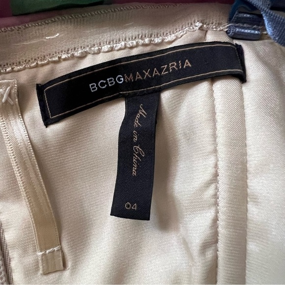 BCBGMaxAzria Silk Chiffon Watercolor Sleeveless Maxi Dress Size 4 Women’s - Picture 2 of 9